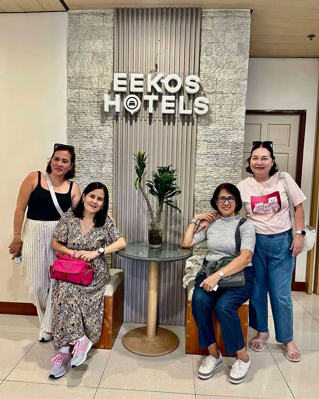 Guests enjoying their stay